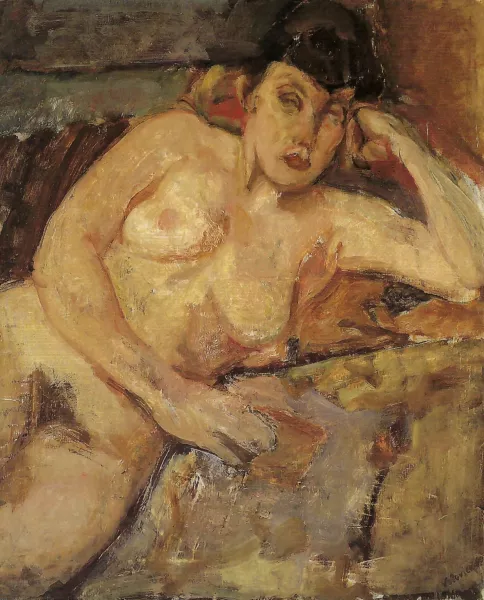 Solange accoudée